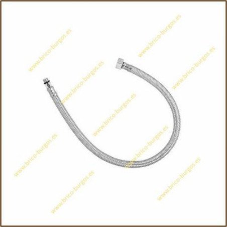 Latiguillo grifo c/alargo 8cm 40cm m10-h3/8