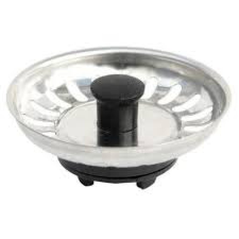 Tapon fregadero 79mm c/cesta inox lux -1 pincho-