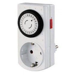 Programador electrico enchufe manual