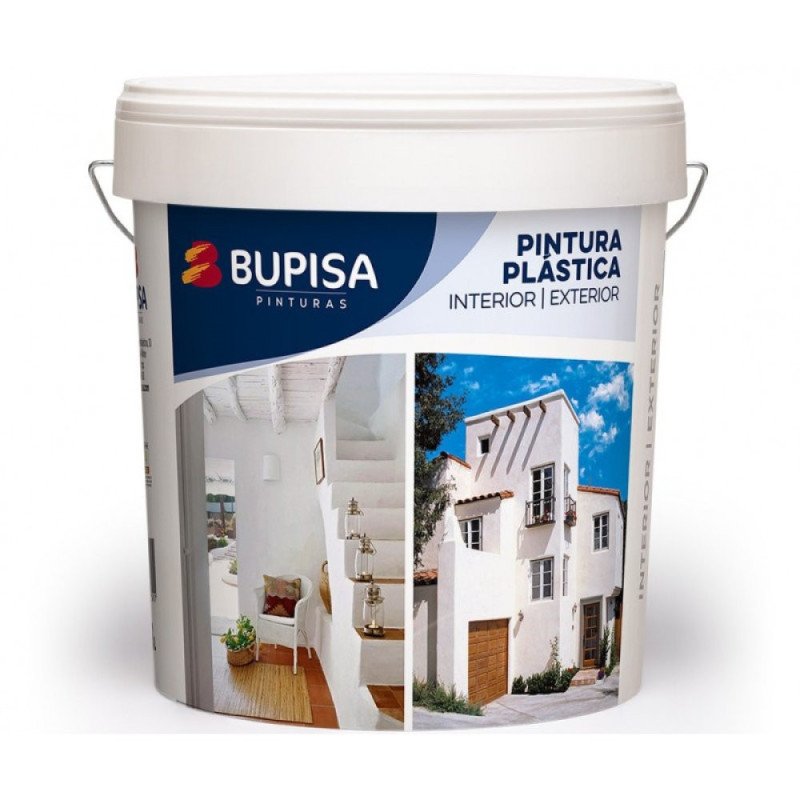 Pintura plastica int/ext blanco mate - 5kg-