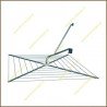 Tendedero volador 1 brazo acero inox