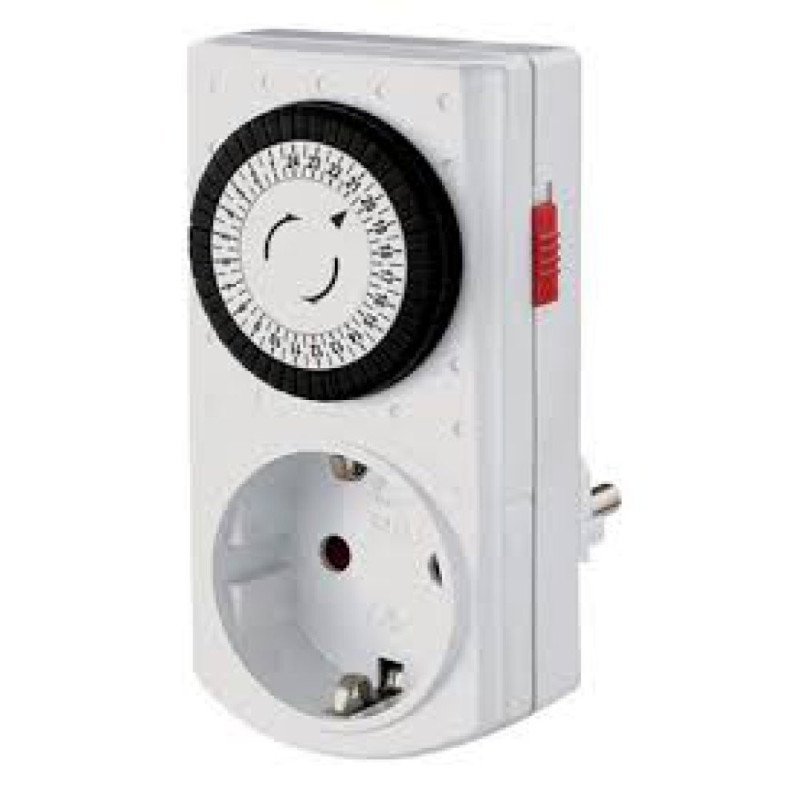 Programador electrico enchufe manual