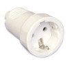 Base aerea schuko 16a blanco