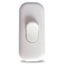 Interruptor de paso homolog. -blanco-
