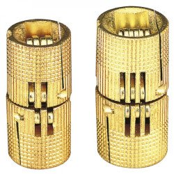 Bisagra oculta 1020 - 14 laton