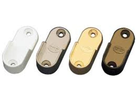 Soporte barra oval armario oro -ud-