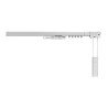 Riel extensible 1.22-2.13mt