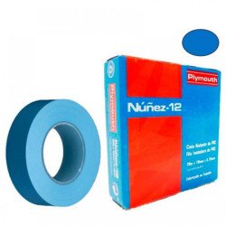 Cinta aislante nuñez azul