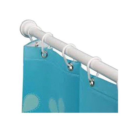 Barra baño extensible 0.70-1.20mt -blanco-