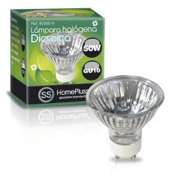 Lampara gu10 / 50w par16 aro halogena