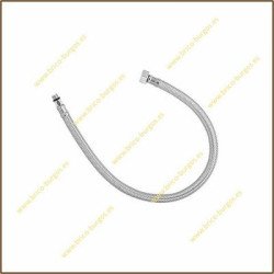 Latiguillo grifo c/alargo 8cm 40cm m10-h3/8