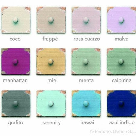 Pintura a la tiza blatem chalkpaint grafito -500ml-