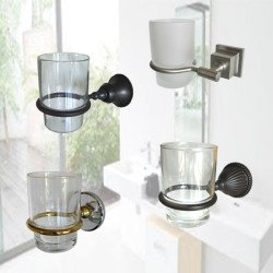 Portavasos baño mod. luna iber cromo