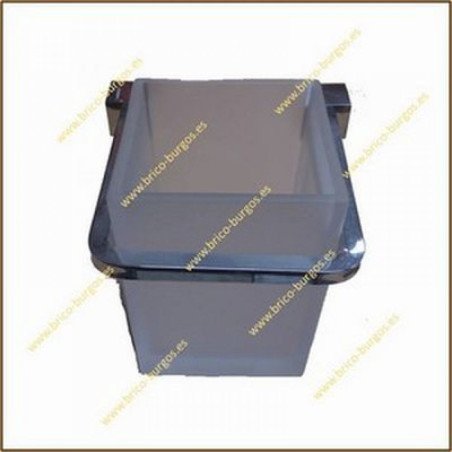 Escobillero baño mod. andiani cromo