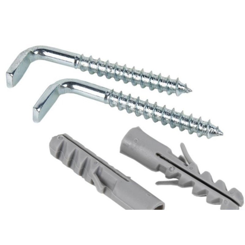 Blister taco 8mm + alcayata 20x70 -4 ud-