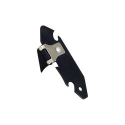 Abrelatas clasico tipo explorador pavonado 15,09 x 5,59 x 1,2 cm