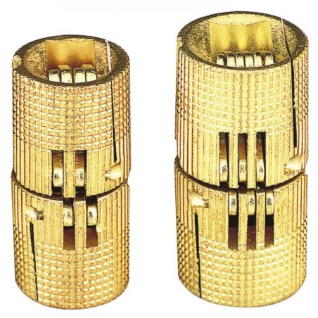 Bisagra oculta 1020 - 16 laton