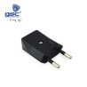 Clavija bipolar 4.0mm negra