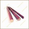 Barra madera redonda 14-20 teka -2.4mt-