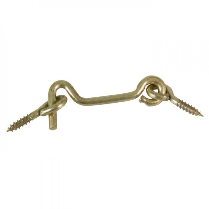 Aldabilla cierre puerta c/hembrilla zincada 50mm -2 ud-