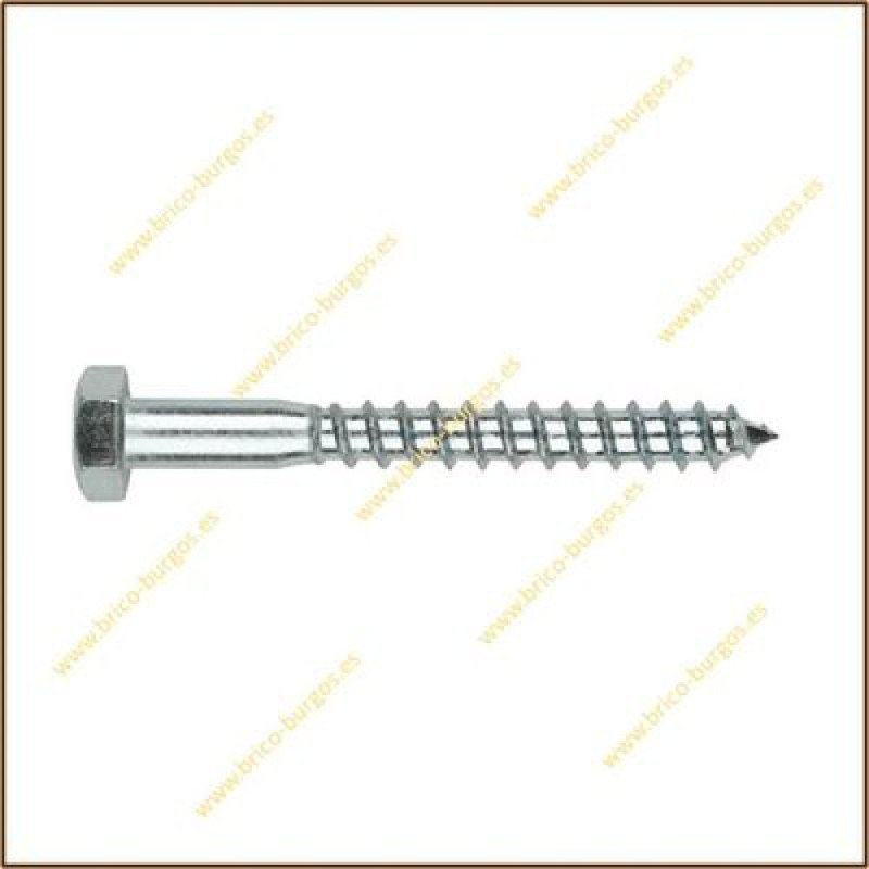 Tornillo barraquero 7 x 80 -ud-