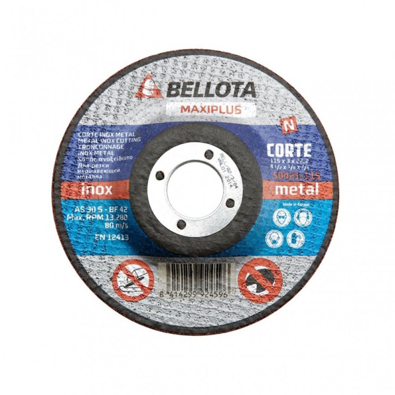 Disco 125 metal 50420 - 125 bellota maxiplus