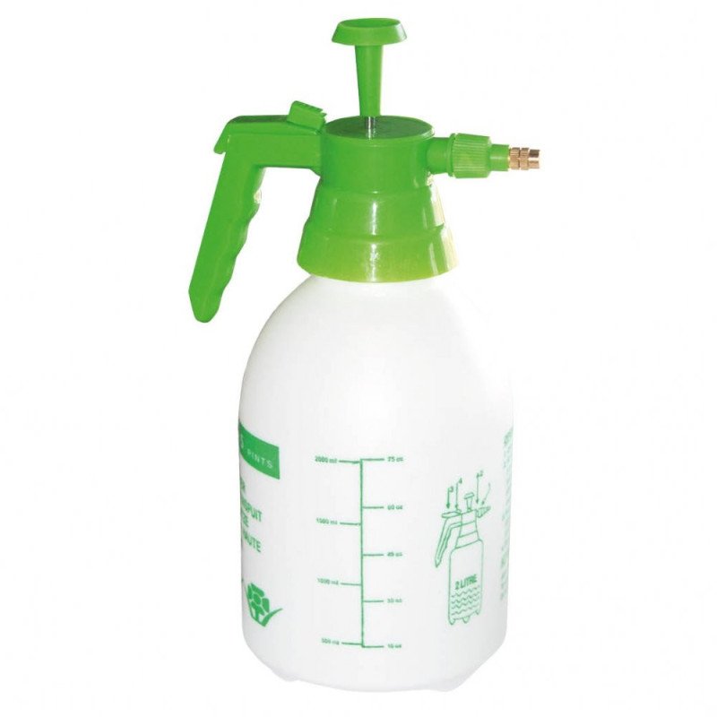 Pulverizador 2.0lt presion previa -boquilla laton-