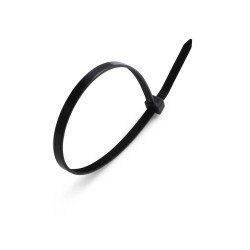 Brida negra 2.5 x 140 mm -100 ud-