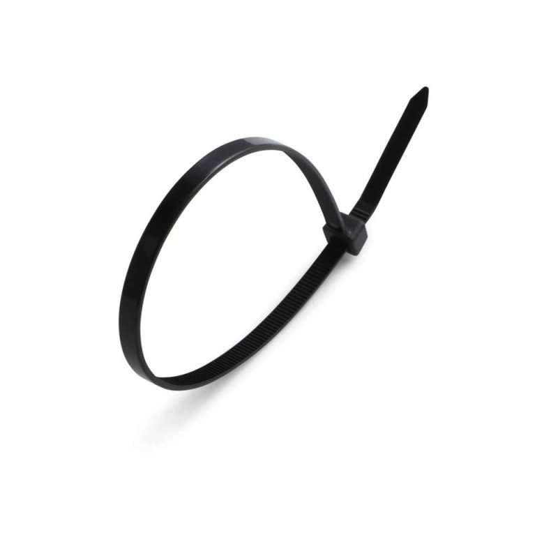 Brida negra 2.5 x 140 mm -100 ud-