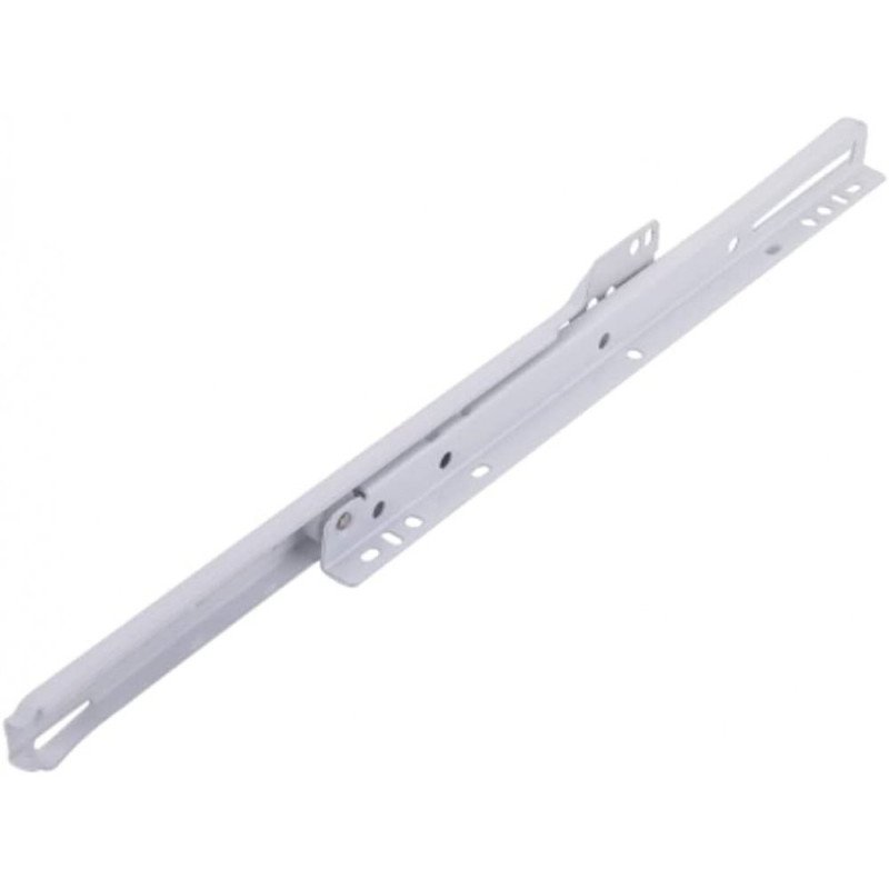Guias cajones 16-400mm blanco epoxi