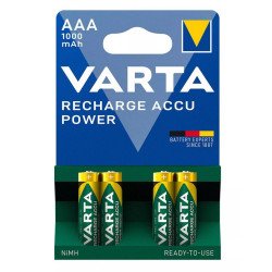 Pila recargable lr-03 aaa 1000mah -ud- varta