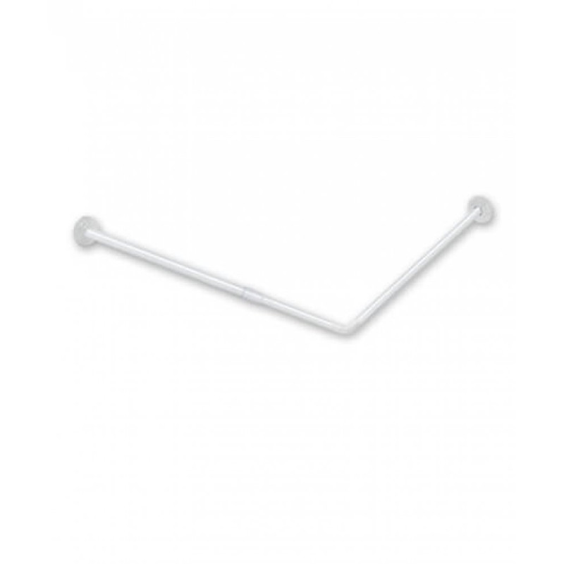 Barra baño angular universal 80-94x180mm