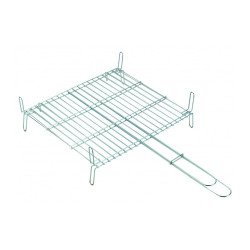 Parrilla doble serie 40 acero cincado 40x40cm