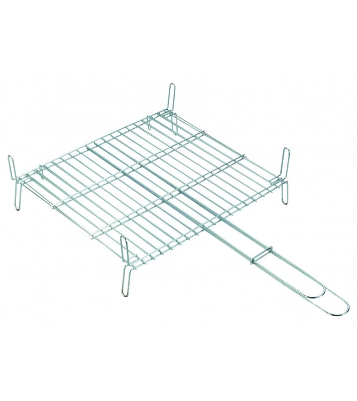 Parrilla doble serie 40 acero cincado 40x45cm