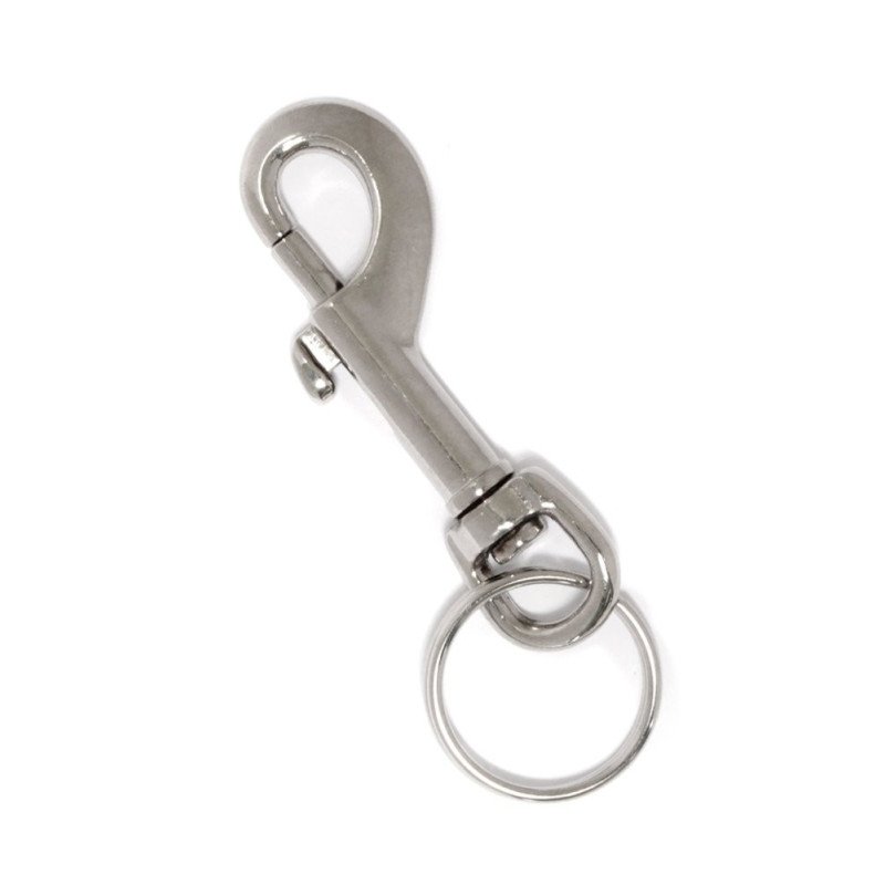 Llavero mosqueton de zamak 13-k -pequeño-