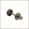 Muletilla puerta 3rx -37mm- inox