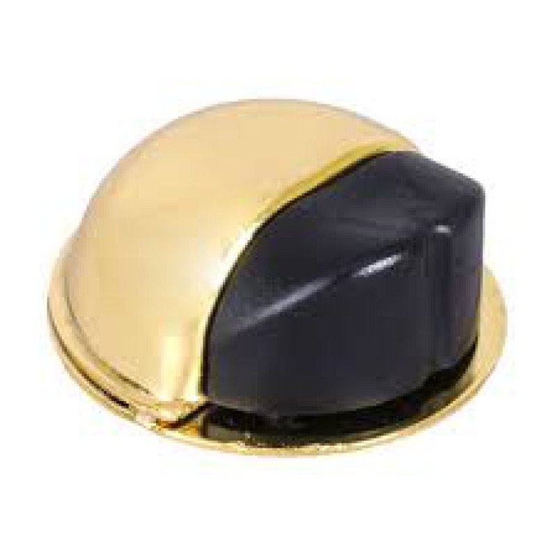 Tope para puertas adhesivo 400-50 -oro goma negra-