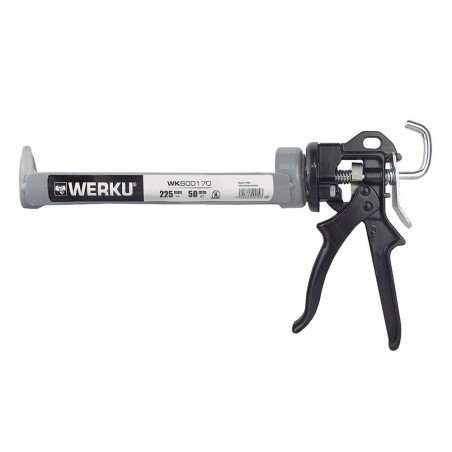 Pistola cartucho silicona profesional / 225 mm