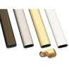 Barra armario oval plata 30x15 -ml-