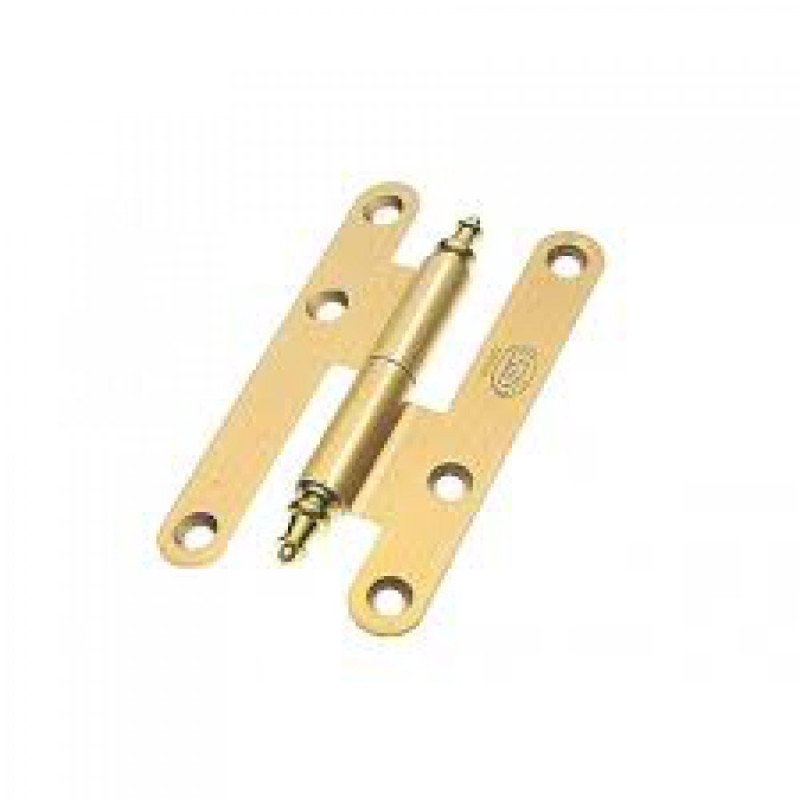 Pernio laton 2217 100mm dch. con remate