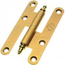 Pernio laton 2217 100mm izd. con remate