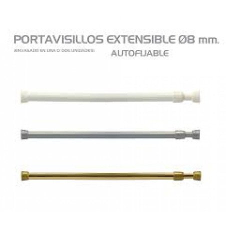 Portavisillos presion blanco 0.30-0.45mt -2 ud-