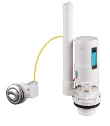 Descargador de agua de doble pulsador por cable