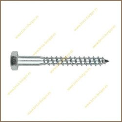 Tornillo barraquero 7 x 80 -ud-