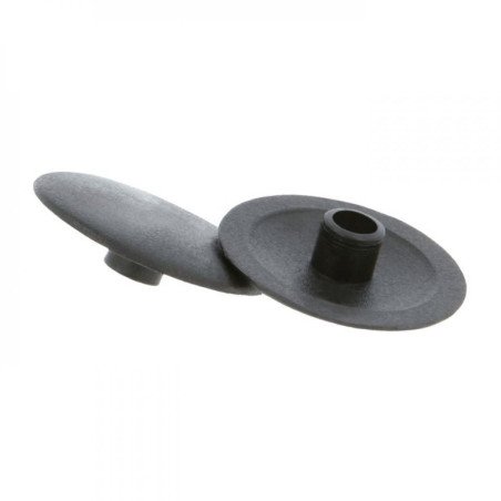 Embellecedor cubre-tornillos mod. 20-17 -negro-