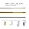 Portavisillos colgar latonado 0.40-0.70mt -2 ud-