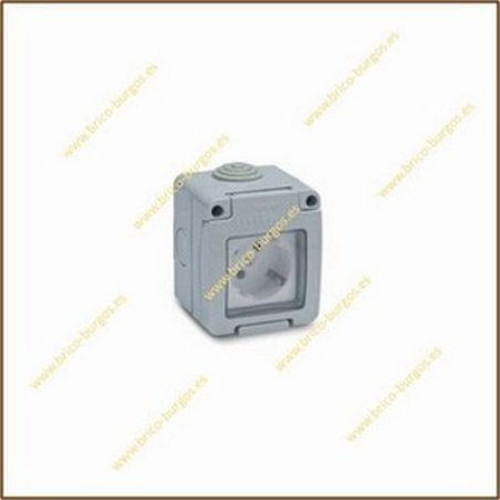 Base schuko estanca ip65 con tt lateral -16a- 250v legrand