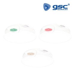 Tapa protectora microondas con valvula 26cm