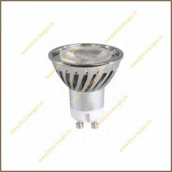 Lampara led gu10 / 3w luz calida 2700k calex