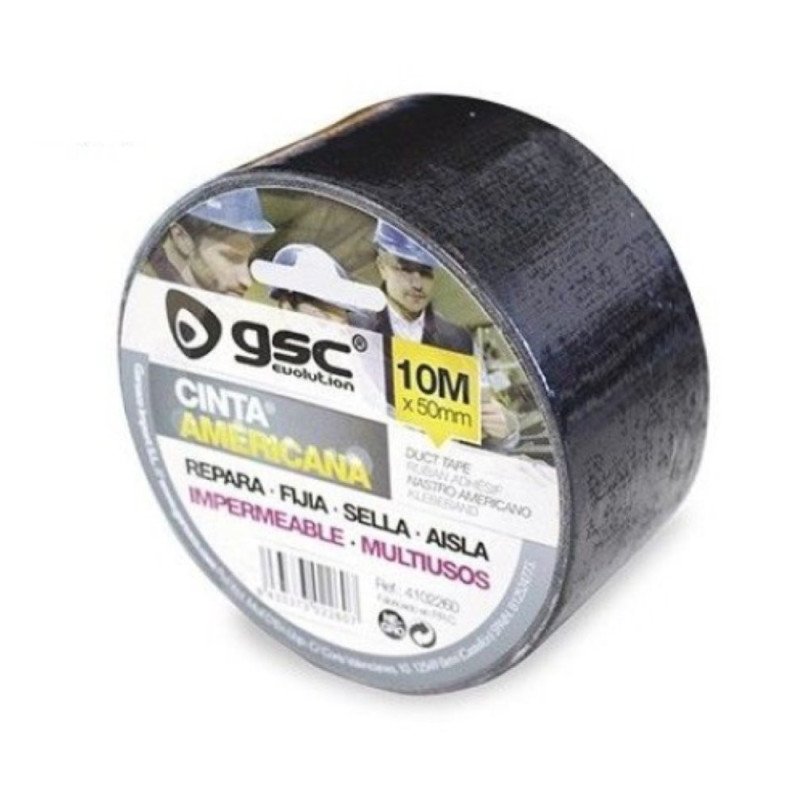 Cinta adhesiva multiuso 50 mm x 10 mt -negro-
